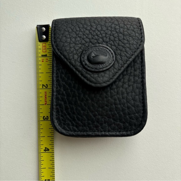 Dooney & Bourke all weather leather Snap Button Strap Caddy Purse bag accessory - Picture 14 of 15